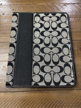 Coach Y2K Signature Monogram Canvas IPad Case